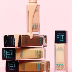Fit Me Matte + Poreless Liquid Foundation by Maybelline